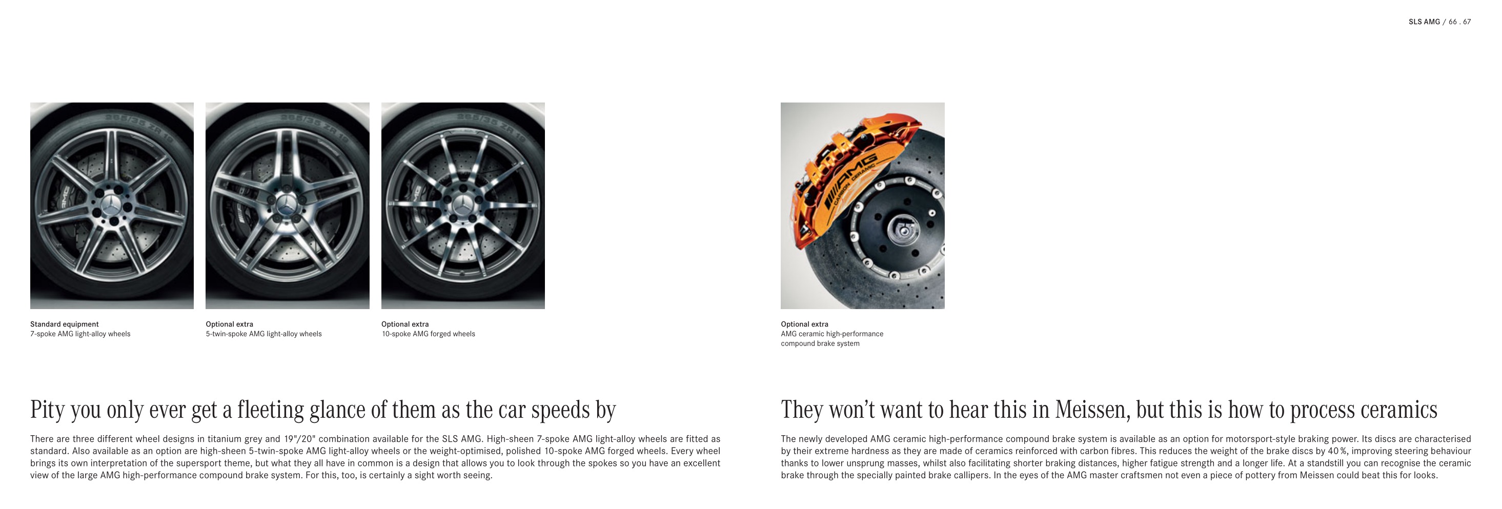 2013 Mercedes-Benz SLS Class Brochure Page 4